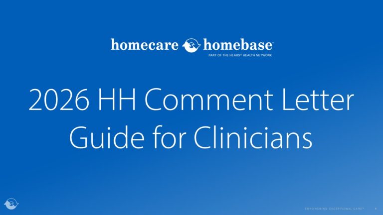 2026 Home Health Proposed Rule Comment Letter Advocacy Blog Featured Image