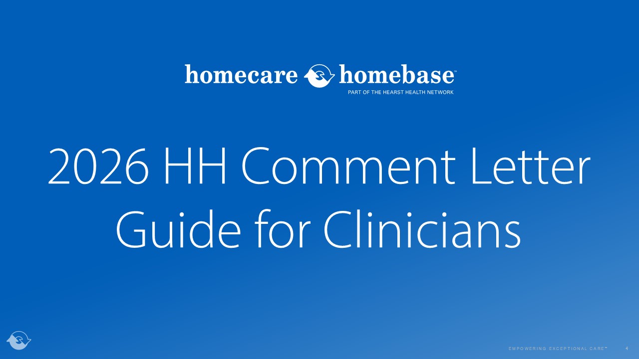 2026 Home Health Proposed Rule Comment Letter Advocacy Blog Featured Image