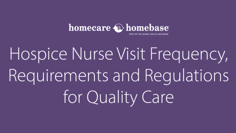 Learn about hospice nurse visit requirements, regulations and frequency standards for delivering care while maintaining compliance and improving patient comfort.