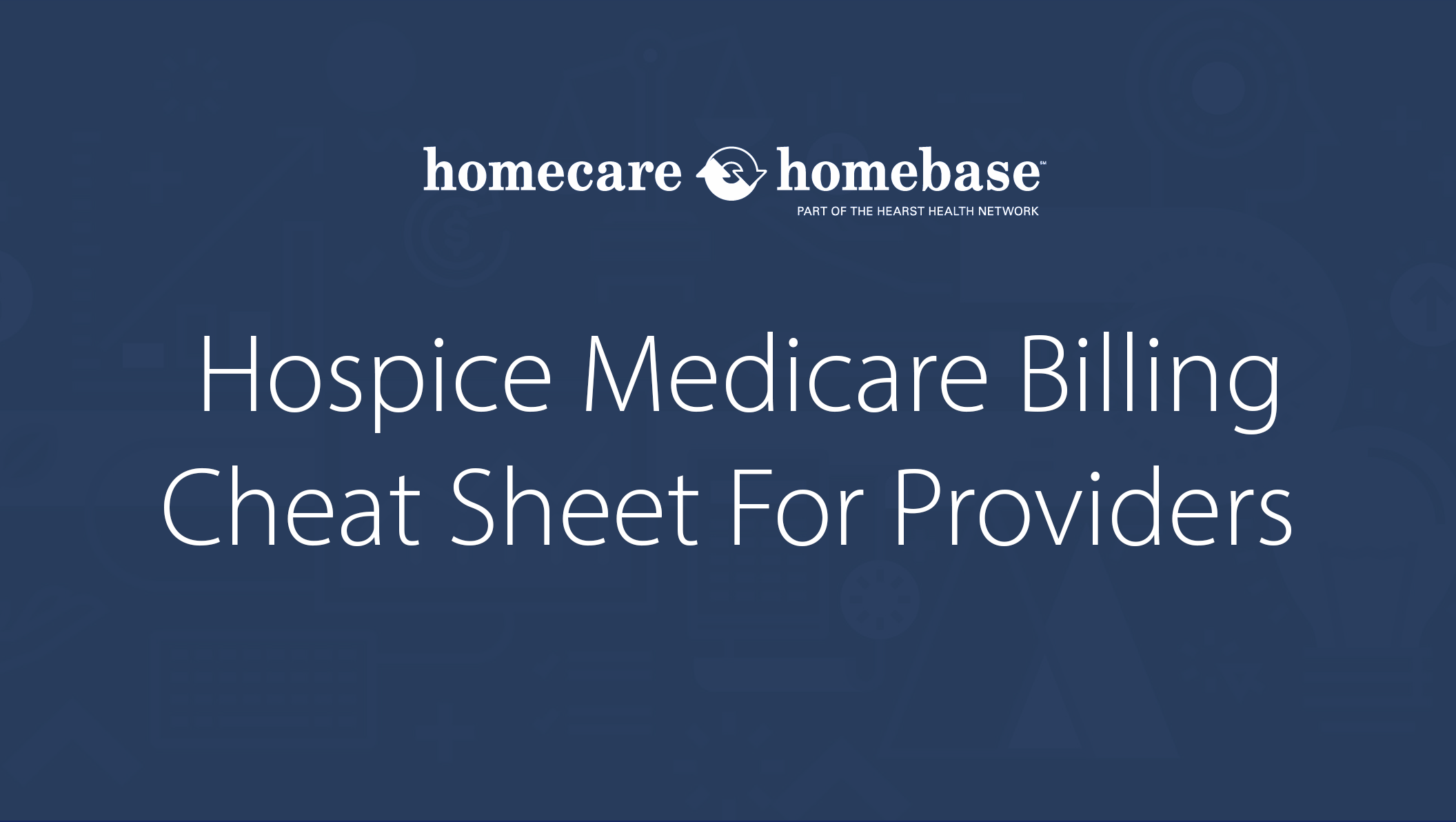 hospice cheat sheet for providers