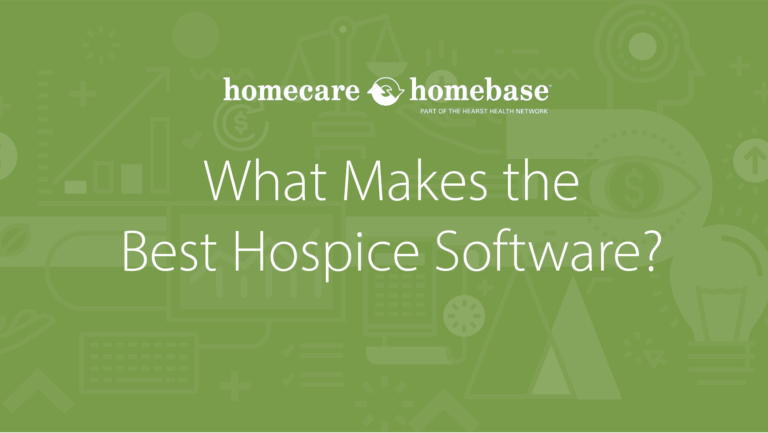 what makes the best hospice software