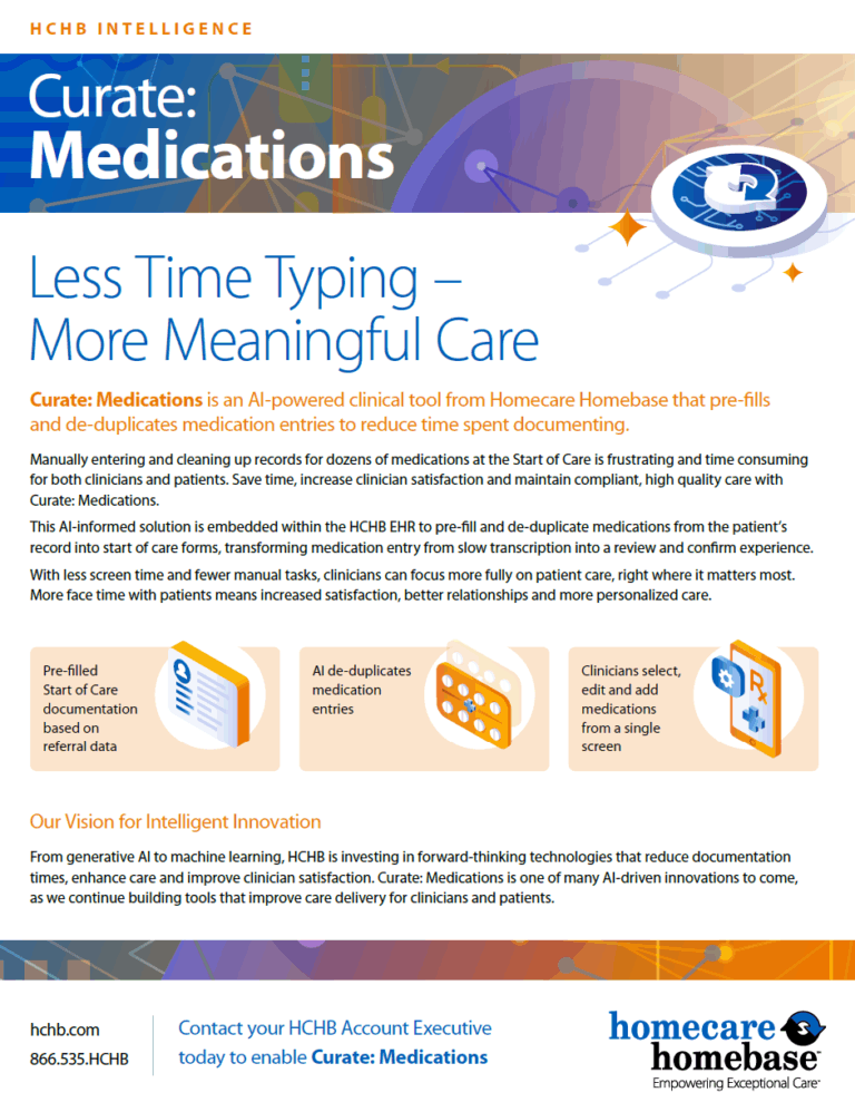 curate medications