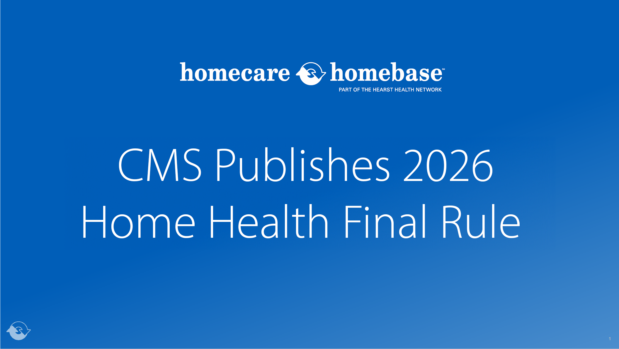 CMS Publishes 2026 Home Health Final Rule
