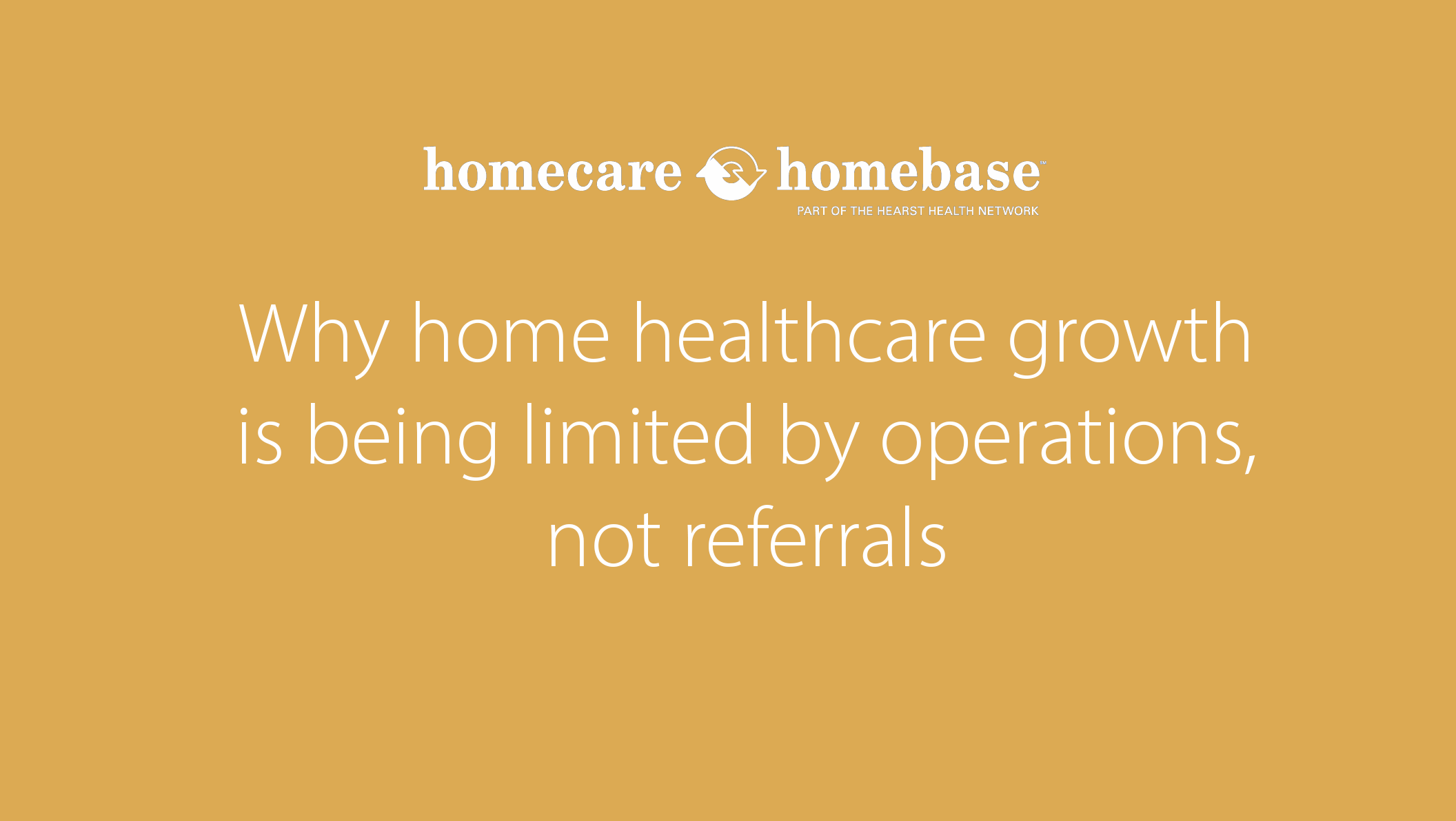 Home healthcare demand is rising, but agencies are turning patients away as operational bottlenecks limit capacity.