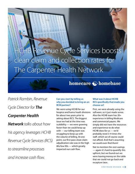 Revenue Cycle Management boosts claim and collection rates.