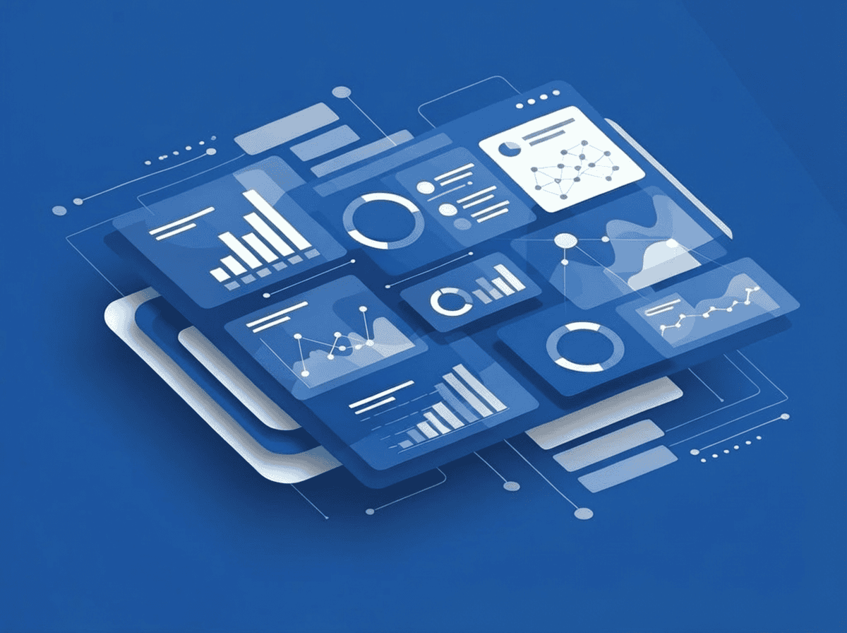Digital health analytics dashboard for homecare management.