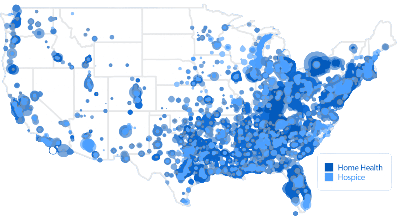 Homecare Homebase provides solutions for home health and hospice providers across the US.