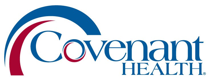 Covenant Health logo with a ribbon symbol for awards and excellence. HCHB